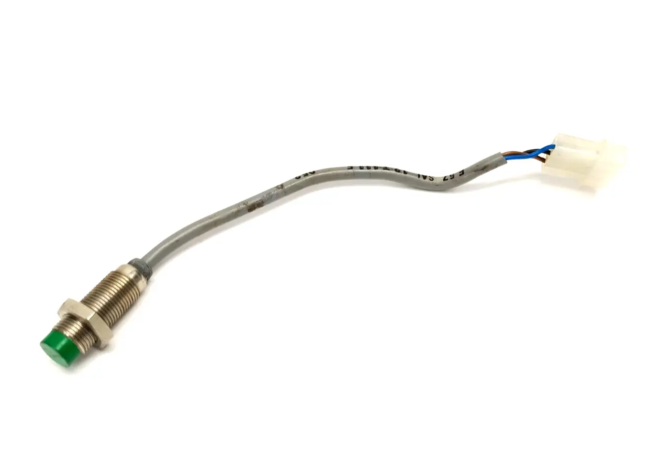 E57SAL12T111E | Eaton Cutler-Hammer  Inductive Proximity Sensor 0.47" Dia. 6-48VDC - Used