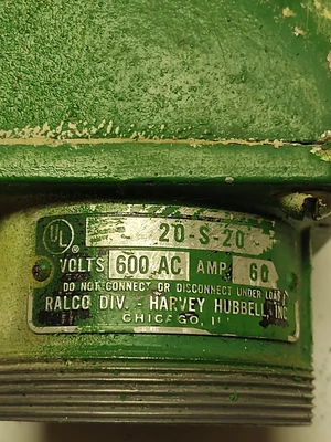 USED Hubbell 20-S-20