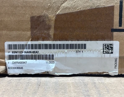 Used Siemens 6SN1123-1AA00-0EA2 Servo Drives Indiana US | J&J Industrial Supply #1465281