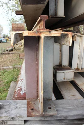 5 Sets of Crane Run Way - I Beams