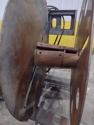 LOOPCO POWERED COIL SCRAP WINDER WITH TRAVERSE: STOCK #22966