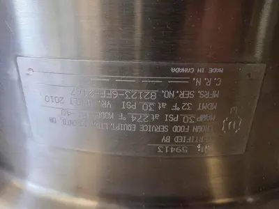 USED MARKET FORGE INDUSTRIES INC. MT40E