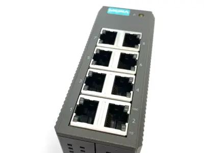 USED MOXA ENTRY-LEVEL UNMANAGED ETHERNET SWITCH 8-PORT