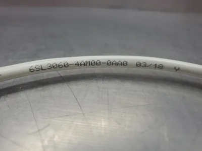 Siemens 6SL3060-4AM00-0AA0 18" Connector Cable. 5D-25