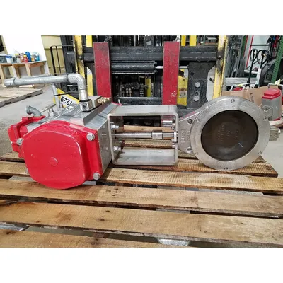 Used 8" Bray Series 50 Butterfly Valve with actuator