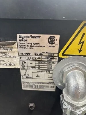 USED 2008 MESSER METAL MASTER PLUS