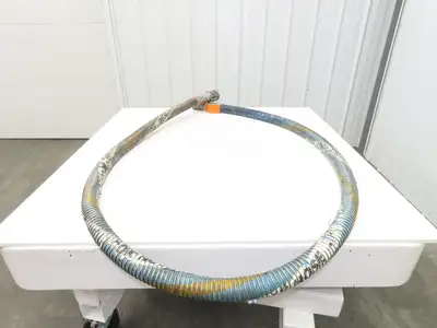 Wilcox 1.5"x 12' Flexible Chemical Transfer Hose Camlok Ends 316SS
