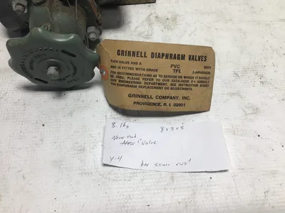 ITT Grinnell-Saunder 1″ Fitted Grade TFE Diaphragm Valve PVC Body