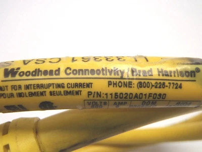 Used Woodhead 5P Male/Female ST/ST Connector Electrical Fittings Michigan US | Maverick Industrial Sales #1494026