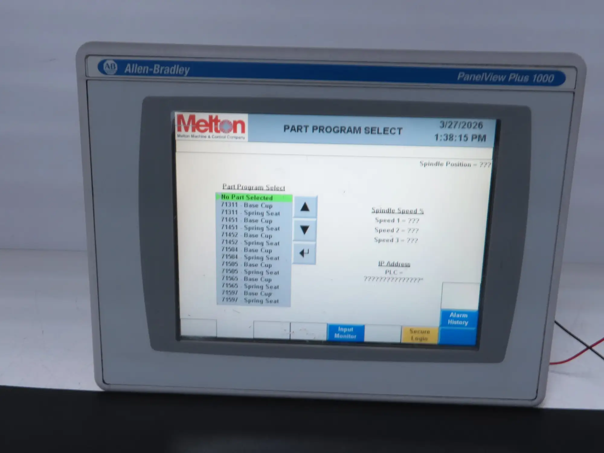 Allen Bradley 2711PC-T10C4D1 HMI PanelView Plus 1000 10.4" Operator Touch Panel