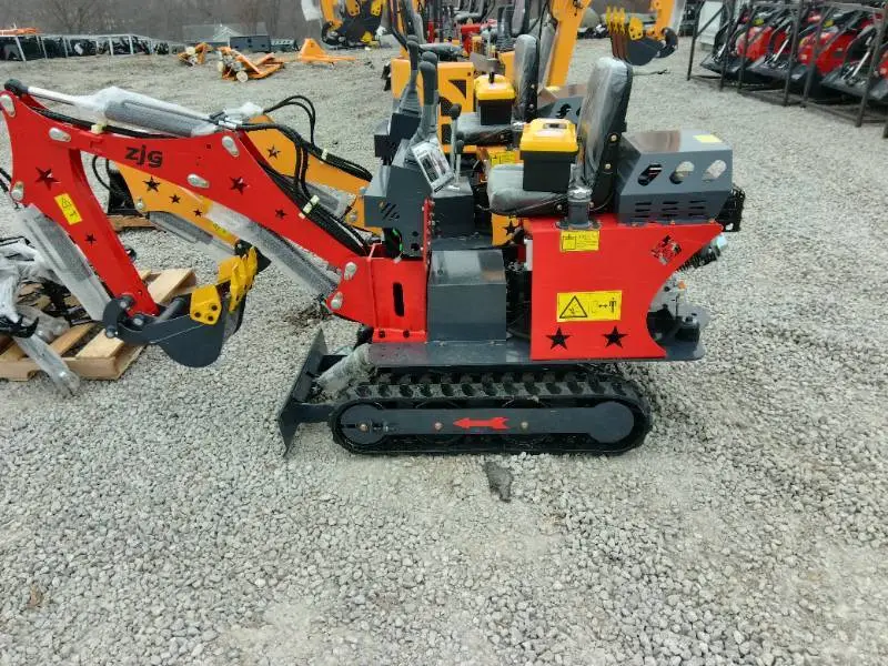 ZJZ-08 MINI EXCAVATOR ORANGE