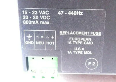 USED ALLEN BRADLEY 2707-L8P1 SERIES D REV A OPERATOR INTERFACE 2707L8P1