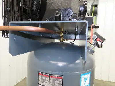 Atlas Copco CR5 Reciprocating Air Compressor 17CFM 5HP 460V 3Ph 80 Gal