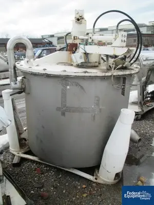 USED Ketema 48" x 30" Ketema Mark III Basket Centrifuge, 316L S/S