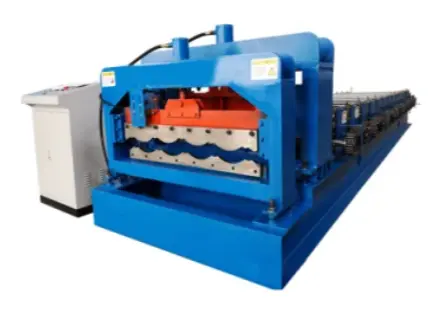 Glazed Roof and Wall Steptiles Roll Forming Machine in Hebei, China