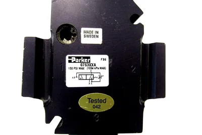 NEW PARKER 07S3XXA SOFT START VALVE W/ ES50MB SILENCER 150PSI