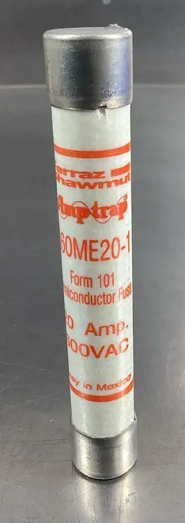 Used Ferraz Shawmut A60ME20-1 Fuses | Palmetto Automation #1154256