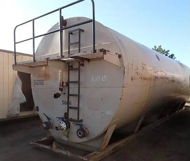 500 Barrel Round Frac Tank – 21,000 Gallon Skid Mounted