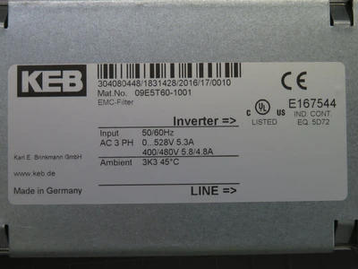 Used KEB _UNKNOWN_ Filters Texas US | OCO Industrial #1725548