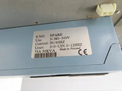 KoneCranes D2V037NF1N03 Variable Frequency Drive Hoist Inverter 480V 75A 50kVA
