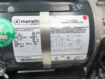 Air Dimensions R254-BT-AA1 Dia-Vac Diaphragm Pump R-Series High Vacuum Quad Head