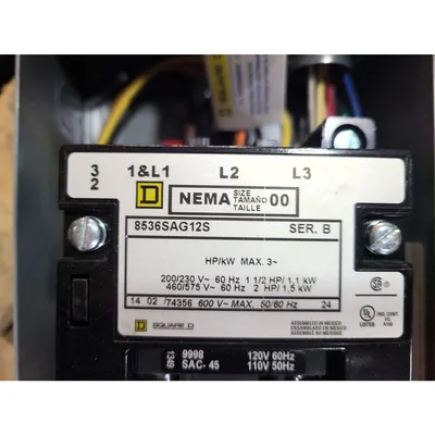 Used Square D 30Amp Fused Safety Switches and Size 00 & 1 Starters [LOT]