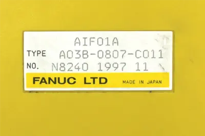 USED FANUC A1F01A A03B-0819-C011