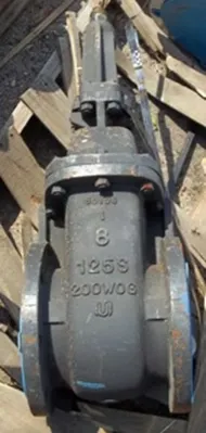 QTY. 1. MILVALCO 8" 125S FLANGED FLAT FACE GATE VA...