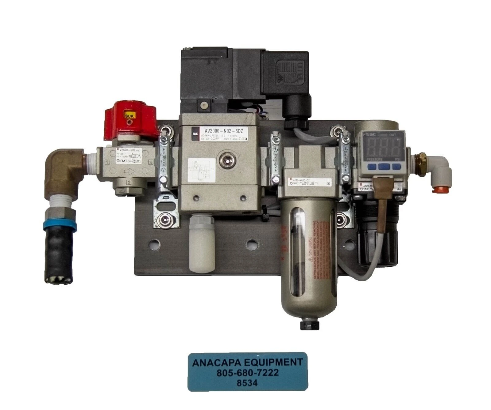 SMC AV2000-N02-5DZ AF20-N02C-CZ AR20-N02E1-Z Pneumatic Valve Assembly USED 8534