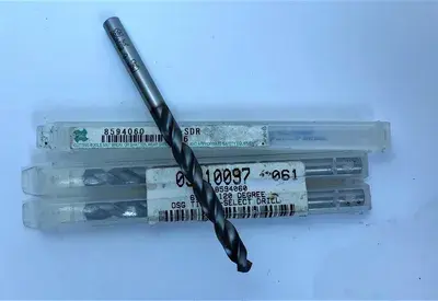 ASSORTED JOBBER DRILL BIT SET, COBALT/CARBIDE, VARIOUS SIZES, 100+ PIECE LOT