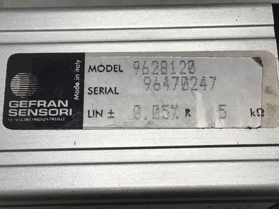 USED GEFRAN 9628120
