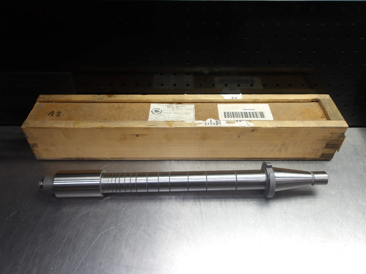 Bison NMTB40 7/8" Milling Arbor 10" L 7-015-005 / 7170 40 7/8 B 14-3 (LOC217)