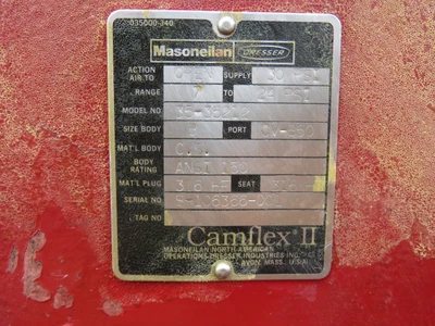 USED Masoneilan Camflex II