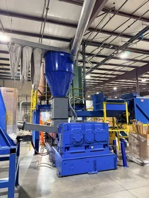 HARTIG REPROCESSING LINE Extruderanlage für Compoundierung und Regenerierung | Perry Equipment (2)