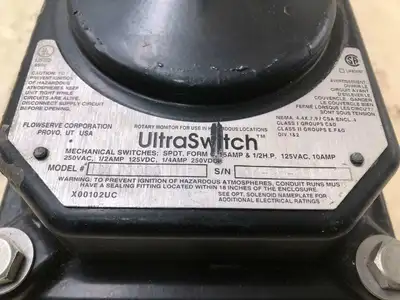 Flowserve Ultraswitch NXL2000 Weather Proof Mechanical Valve Switch 125/250V