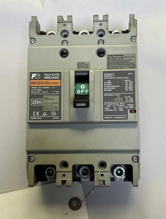 Used FUJI BW250EAGU-3P225 Miscellaneous Equipment (Electrical & Power) Ohio US | Surplus Asset Holdings #1241173