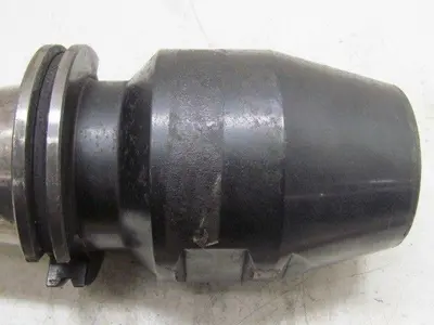 Briney V50E-200-562SP Cat 50 2"End Mill Holder 5 1/2"Projection Coolant V-Flange