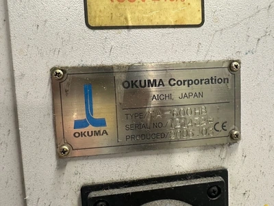 OKUMA MA-600HB Horizontal Machining Centers | Charter Auctions (34)
