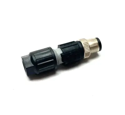 New | in-Stock SMC FIELD WIREABLE CONNECTOR M12 4-PIN QUICKON Connector Accessories | Maverick Industrial Sales #1105671