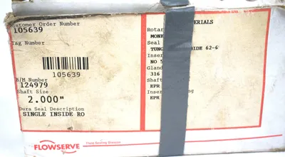 NEW FLOWSERVE 105639 REPAIR KIT 124979