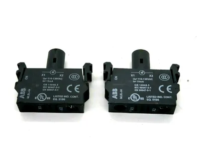 NEW LOT OF 2 ABB MLBL-04 MODULAR MLBL04