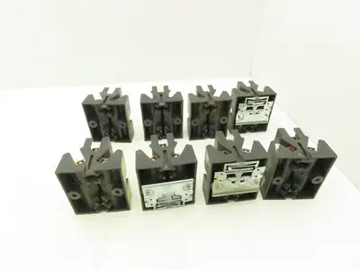 Bussmann JP60030-3CORA Pyramid /Open Style Fuse Block 600V-30A 3 Pole Lot of 8