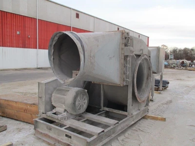 30' L x 70" Wide Carrier Fluid Bed Dryer With Heater