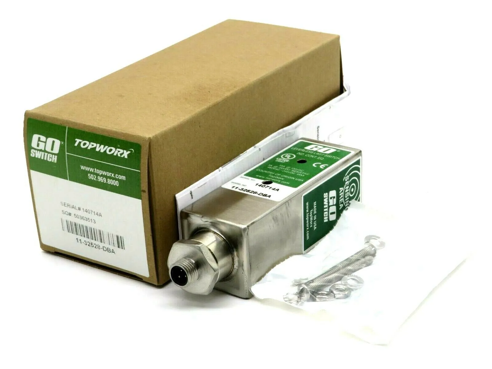 NEW TOPWORX GO SWITCH 11-32528-DBA LIMIT SWITCH 1132528DBA