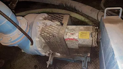 USED EMSCO F-650 TRIPLEX MUD PUMP