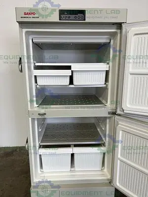 USED SANYO MDF-U5312 TWO DOOR BIOMEDICAL -30°C FREEZER 18 CU. FT.  115V