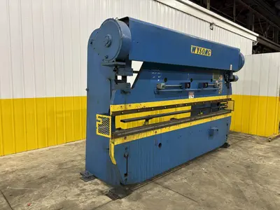 100 TON X 12' WYSONG MODEL #100-10 MECHANICAL BRAKE: STOCK #22108