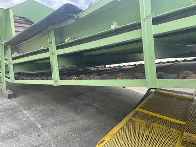 84” wide KWS Feed Conveyor