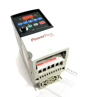 USED ALLEN-BRADLEY SERIES A POWERFLEX 4- 0.4 KW (0.5 HP) AC DRIVE