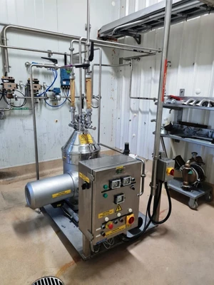 SPX Seital SE 13 CX self-cleaning cream concentrator, 316SS.